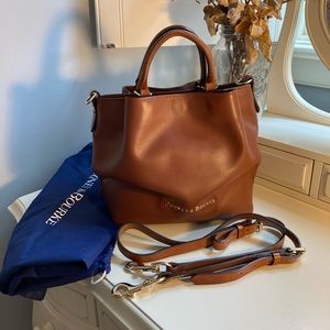 Dooney and Bourke City Barlow Bag Brown Leather